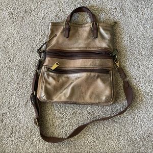 GUC Gold Fossil Purse